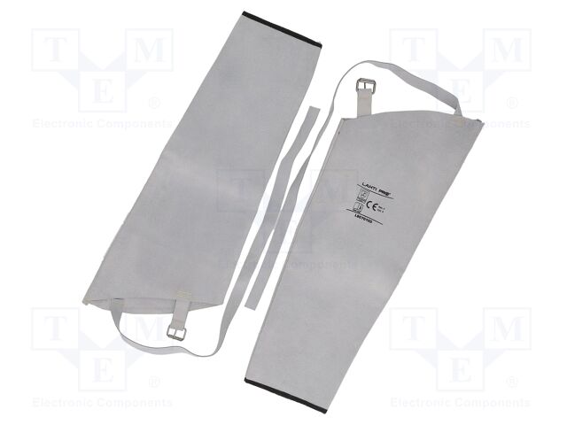 Welding sleeves; natural leather; adjustable; 550mm