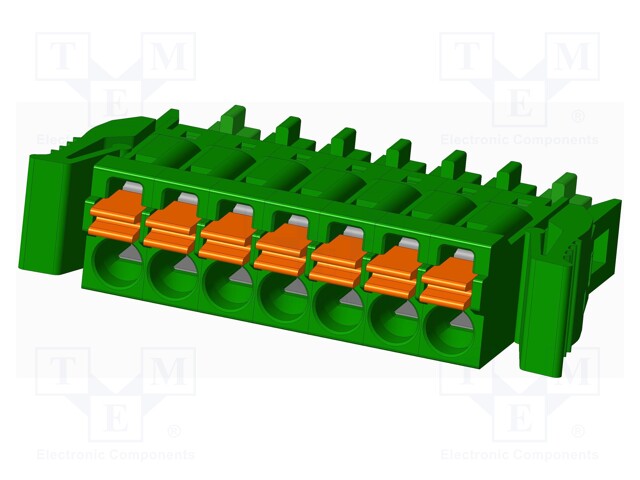 Connector: pluggable terminal block; plug; female; straight; 5.5A