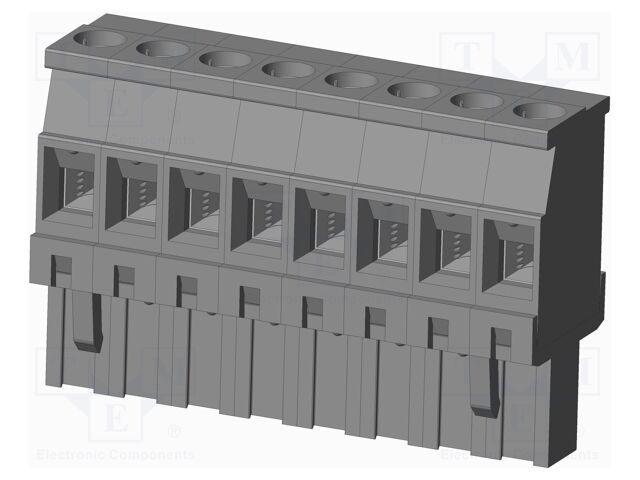 Connector: pluggable terminal block; plug; female; angled 90°