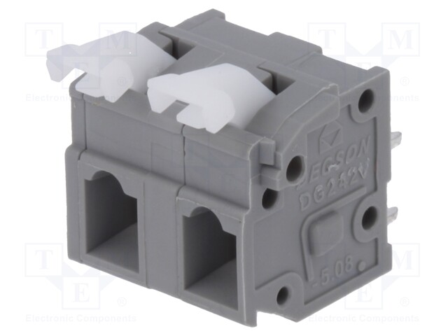 PCB terminal block; straight; 7.62mm; ways: 2; on PCBs; 0.2÷2.5mm2