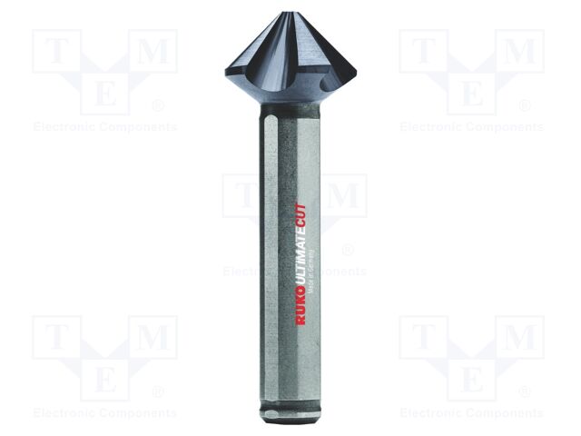 Countersink; high speed steel cobalt HSS-Co; Ø: 40mm; 3-surface