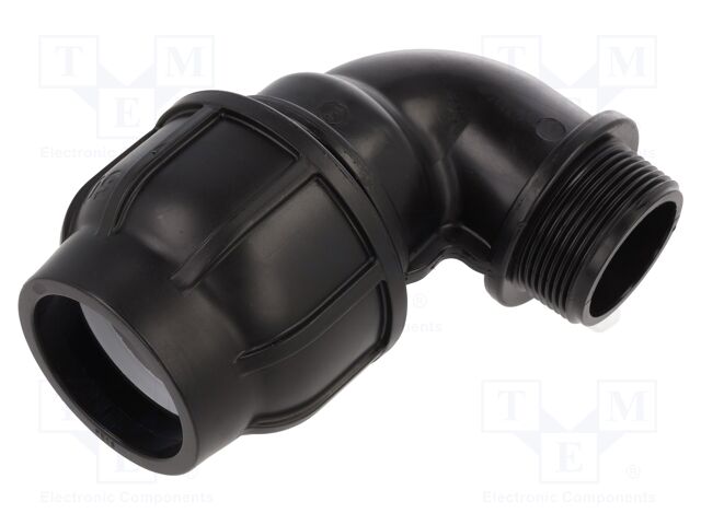 Splice terminal: clamping; Thread: G 1 1/2" external; 50mm; Plast