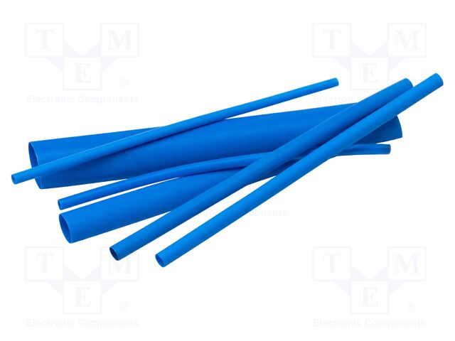 Heat shrink sleeve; glueless; 2: 1; 51mm; L: 1m; polyolefine