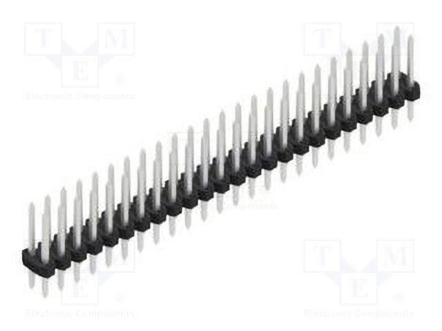 Connector: pin strips; pin header; male; PIN: 48; 2mm; THT; 2x24