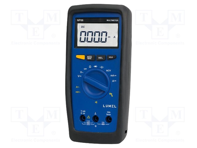 Digital multimeter; LED; 3x/s; VDC: 400m/4/40/400/600V; 0÷50°C