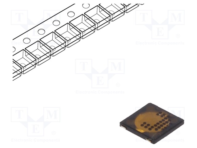 Microswitch TACT; SPST; Pos: 2; 0.02A/15VDC; SMT; 0.35mm; OFF-(ON)