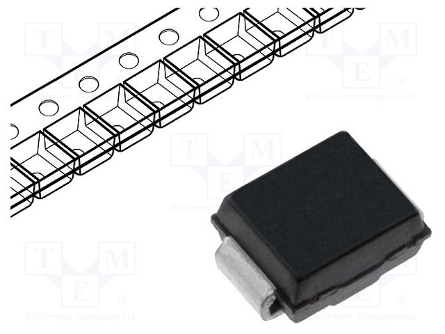 Thyristor: TSS; Urmax: 270V; SMB; SMD; reel,tape; 50A; bidirectional