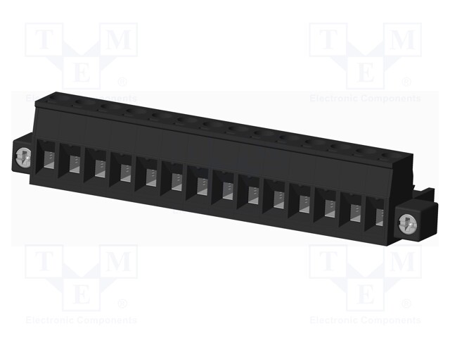 Connector: pluggable terminal block; plug; female; straight; 300V