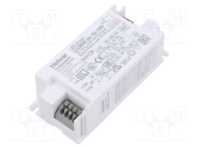 Power supply: switching; LED; OUT: 1