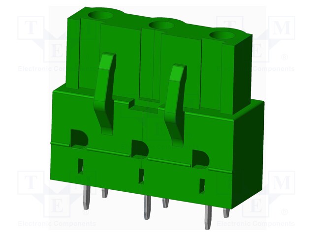 Connector: pluggable terminal block; socket; female; straight