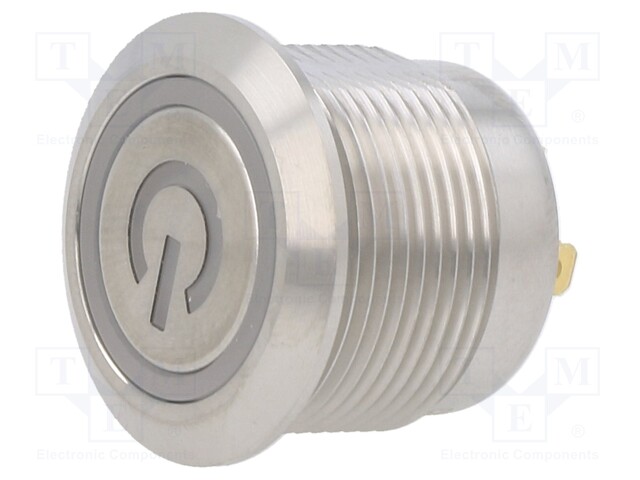 ANTI VANDAL SW, SPST, 2A, 36VDC, GRN/RED