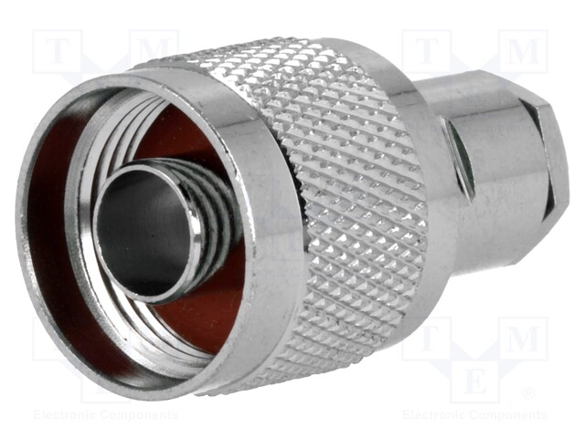 Plug; N; male; straight; RG59; 6.5mm; soldering,clamp; for cable