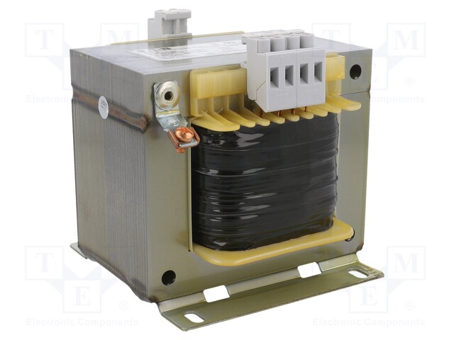 Transformer: mains; 500VA; 400VAC; 230V; Leads: terminal block