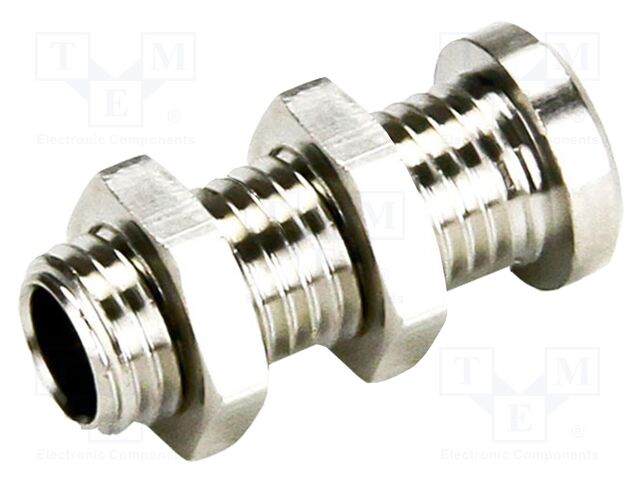 Connector: 4mm banana; socket; Cutout: Ø6mm; on panel,screw; 36A