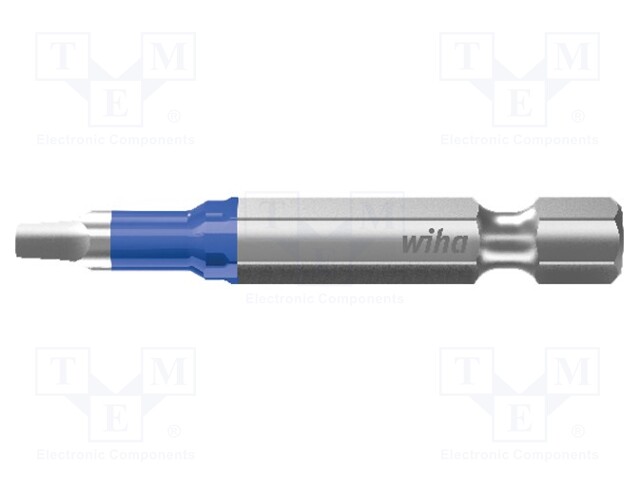 Screwdriver bit; square; #2; Overall len: 50mm; 5pcs; Series: T
