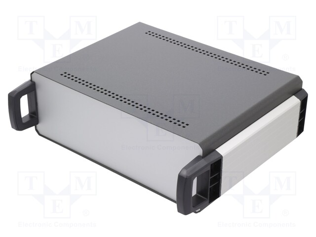 Enclosure: with panel; 110; X: 350mm; Y: 260mm; Z: 120mm; steel sheet