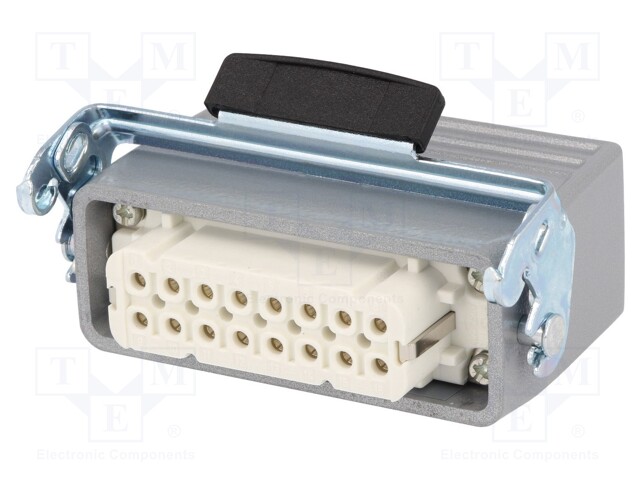 Connector: rectangular; plug; female; EPIC KIT; PIN: 16; 16+PE; M20