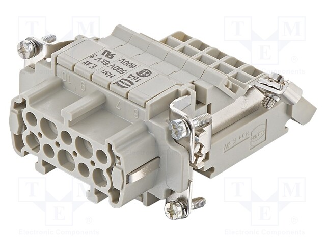 Han E AV 10 Pos. F Insert Term. Block ri