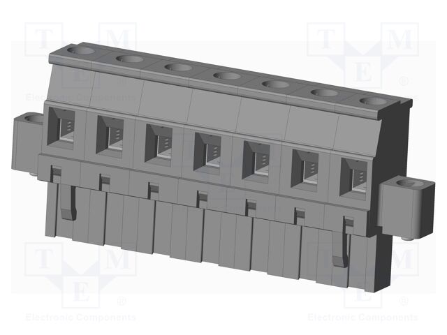 Connector: pluggable terminal block; plug; female; angled 90°