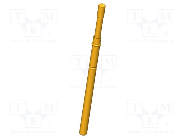 Test needle; Operational spring compression: 4mm; 8A; Ø: 1.5mm