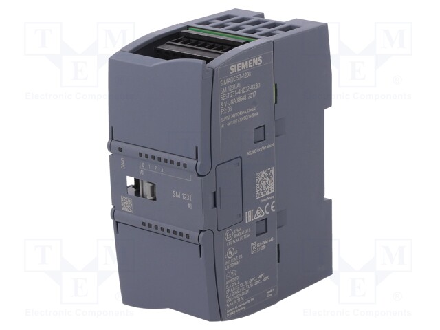 Module: extension; 24VDC; IN: 4; Series: S7-1200; 45x100x75mm; IP20