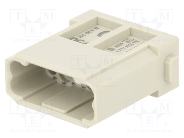 HEAVY DUTY CONN, MODULE, PLUG, 12POS