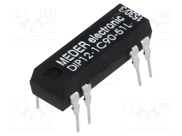 Relay: reed; SPDT; Ucoil: 12VDC; 0.5A; max.100VDC; max.100VAC; 290mW
