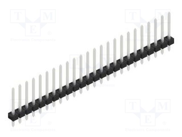 Connector: pin strips; pin header; male; PIN: 24; 2.54mm; THT; 1x24