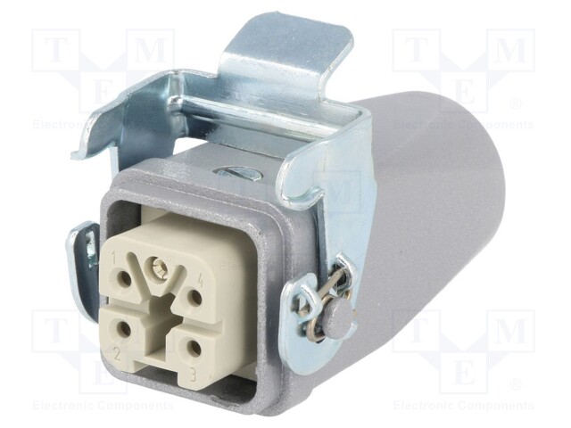 Connector: rectangular; plug; female; EPIC KIT; PIN: 5; 4+PE; M20