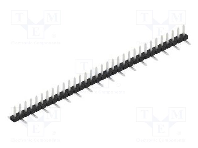 Connector: pin strips; pin header; male; PIN: 32; 2mm; SMT; 1x32