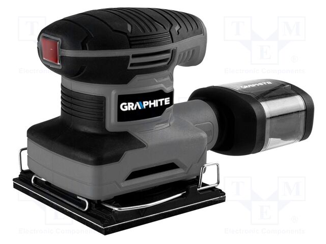 Finishing sander; electric; 240W; 230VAC; 110x110mm; Mounting: bur