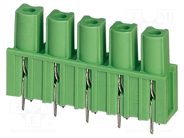 PCB headers, nominal cross section: 2.5 mm?, color: green, n