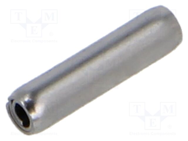 Springy stud; stainless steel; Ø: 2mm; L: 8mm; DIN 7343; ISO 8750