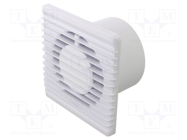 Fan: AC; axial; 230VAC; 93m3/h; 26dBA; slide; 2400rpm; 135x135x79mm