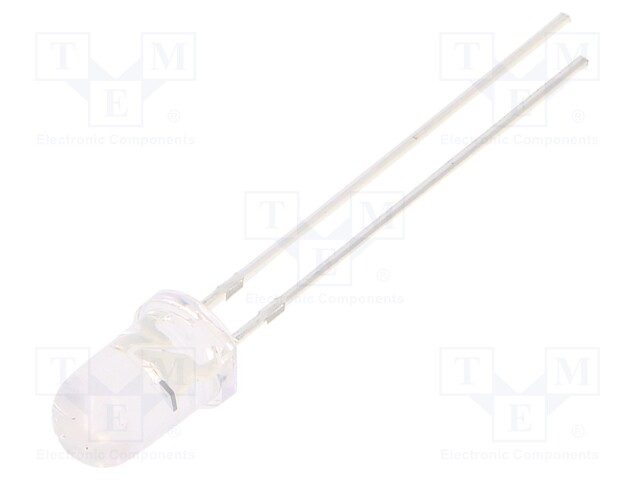 CRLED; 5mm; yellow; 14400mcd; 15°; Front: convex; Pitch: 2.54mm