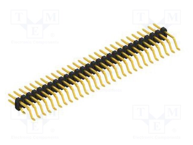 Connector: pin strips; pin header; male; PIN: 56; 2mm; SMT; 2x28