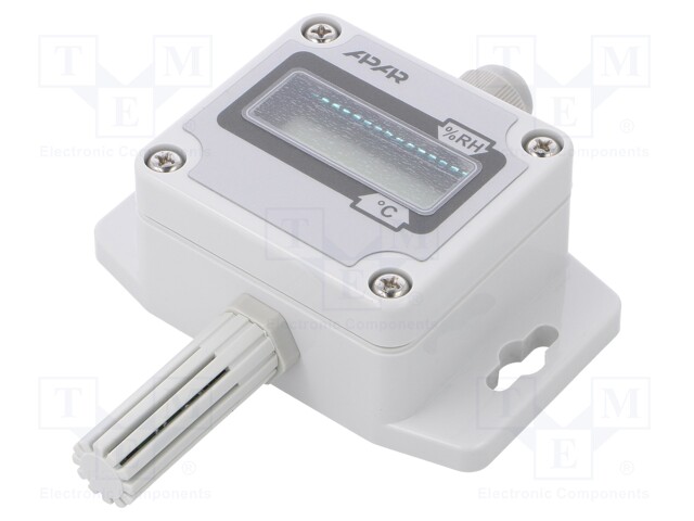 Usup: 18÷30VDC; Range: 0÷30ppm; Temp: 5÷50°C; 94x127x35mm; 10÷95%RH