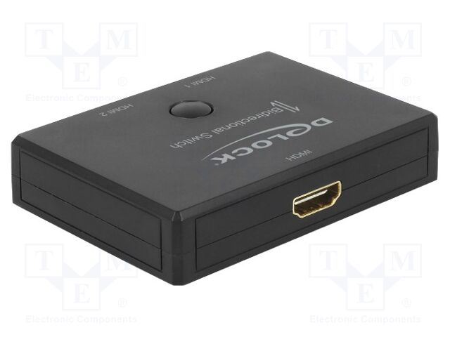 Switch; bidirectional,HDMI 2.0,High Speed; 4K,HDR,UHD 2160p