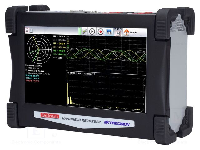 Meter: data acquisition system; Sampling: 1Msps; Band: 100kHz