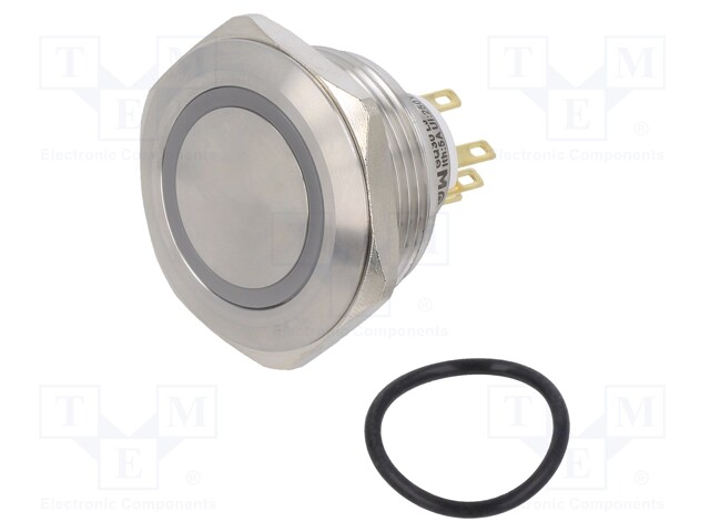 Switch: vandal resistant; Pos: 2; SPDT; 3A/220VAC; 5A/24VDC; IP65