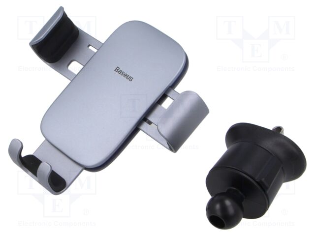 Car holder; dark grey; air vent