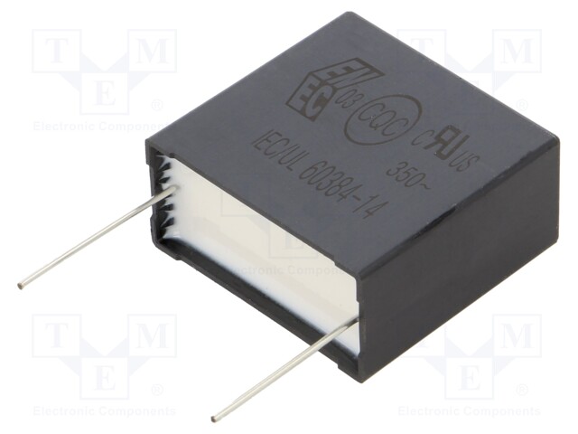 Capacitor: polypropylene; 4.7uF; Body dim: 20x40x42mm; THT; ±10%
