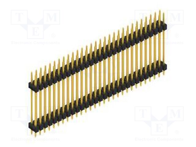 Connector: pin strips; pin header; male; PIN: 58; 2.54mm; THT; 2x29