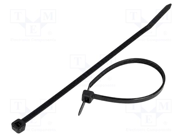 Cable tie; L: 530mm; W: 4.8mm; polyamide; 80N; black; Ømax: 160mm