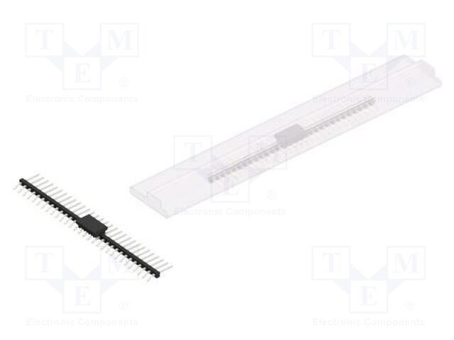 Connector: pin strips; pin header; male; PIN: 30; 2mm; SMT; 1x30
