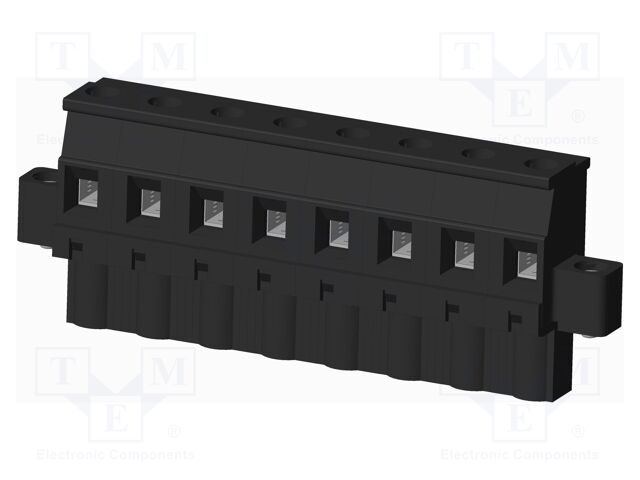 Connector: pluggable terminal block; plug; female; angled 90°