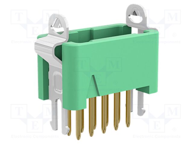 Connector: wire-wire/PCB; socket; male; PIN: 10; Gecko; 2A; 450V
