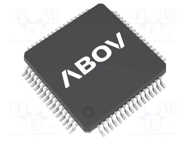 IC: STM32 ARM microcontroller; 40MHz; LQFP64; 64kbFLASH; PIN: 64