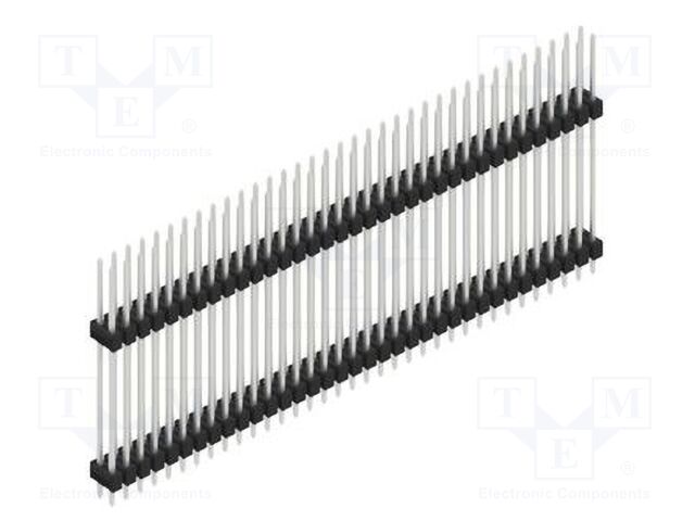 Connector: pin strips; pin header; male; PIN: 70; 2.54mm; THT; 2x35