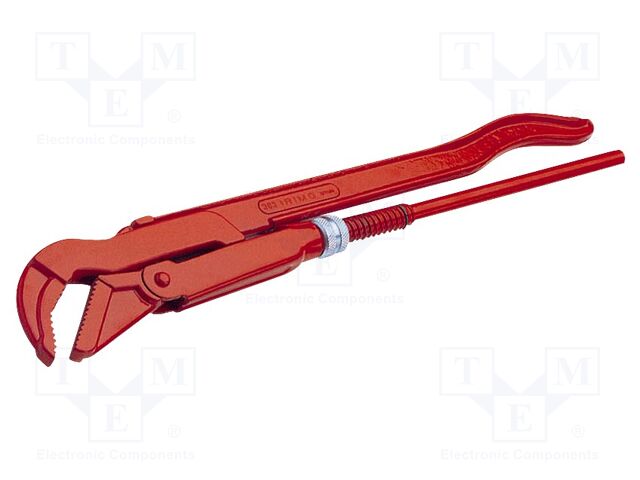 Wrench; adjustable; 425mm; for pipe gripping; 11/2"